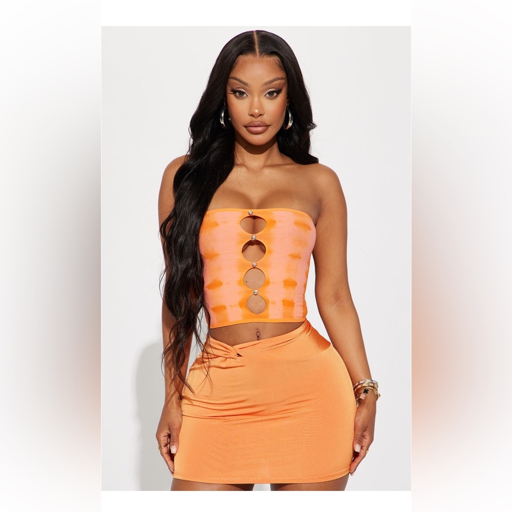 Fashion Nova Matching Skirt Set